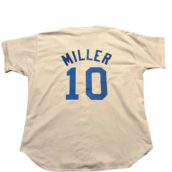 Dodgers miller majestic size 52 vintage jersey